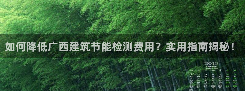 e尊国际是干什么的：如何降低广西建筑节能检测费用？实用指南揭秘！
