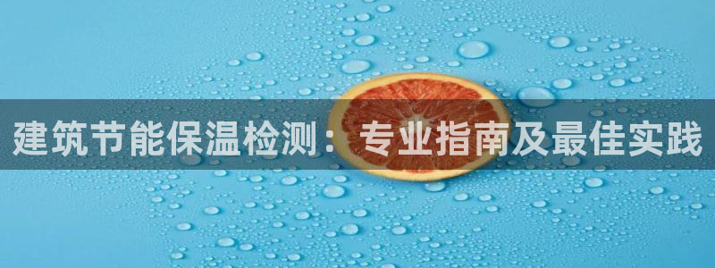 e尊体育：建筑节能保温检测：专业指南及最佳实践