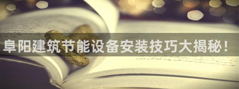 e尊国际平台：阜阳建筑节能设备安装技巧大揭秘！
