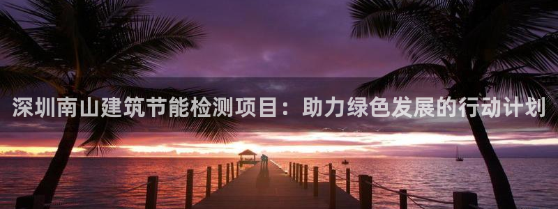 e尊国际地址：深圳南山建筑节能检测项目：助力绿色发展的行动计划