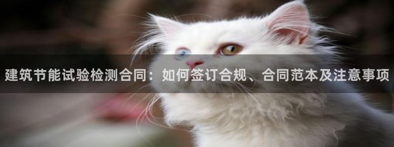 e尊国际可靠吗：建筑节能试验检测合同：如何签订合规、合同范本及注意事项