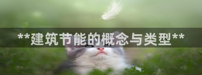 e尊国际app：**建筑节能的概念与类型**