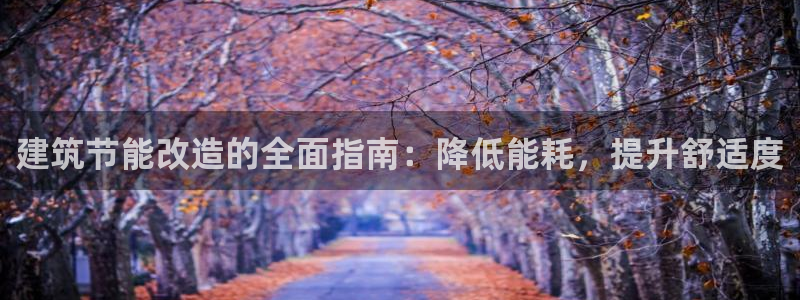 e尊国际客户端下载：建筑节能改造的全面指南：降低能耗，提升舒适度
