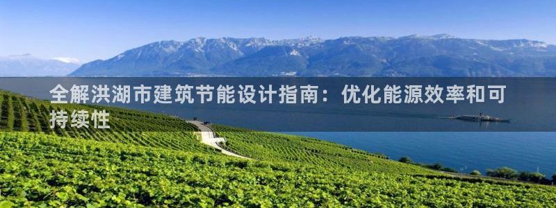 E尊国际网站：全解洪湖市建筑节能设计指南：优化能源效率和可
持续性