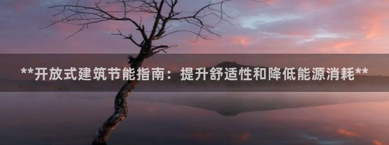 e尊国际-e尊国际官网：**开放式建筑节能指南：提升舒适性和降低能源消耗**