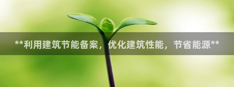e尊国际平台：**利用建筑节能备案，优化建筑性能，节省能源**