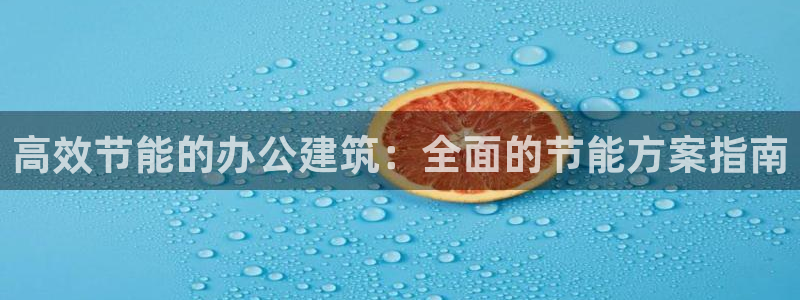 e尊国际平台：高效节能的办公建筑：全面的节能方案指南