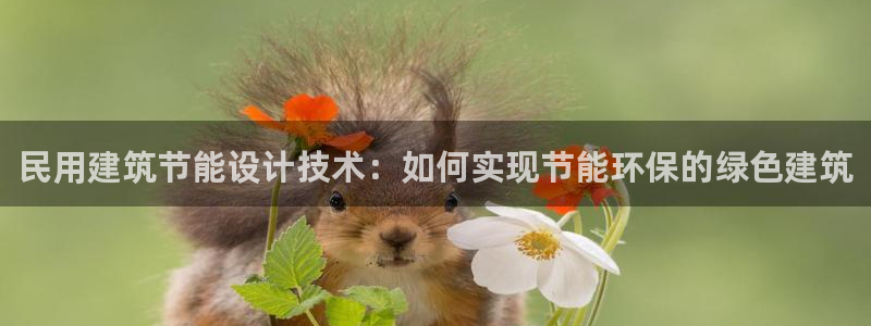 谁知道e尊国际的网址：民用建筑节能设计技术：如何实现节能环保的绿色建筑