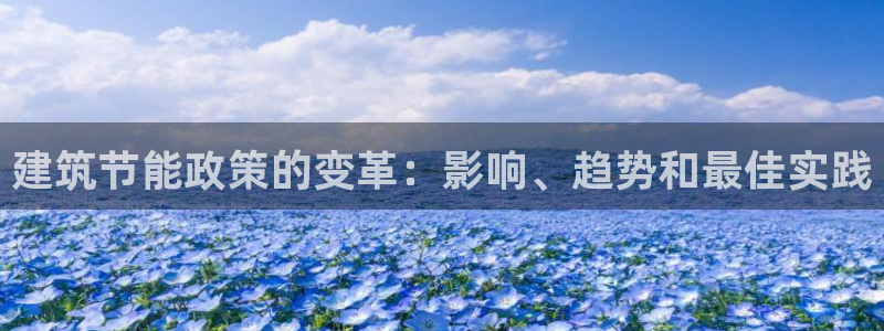 e尊官网：建筑节能政策的变革：影响、趋势和最佳实践