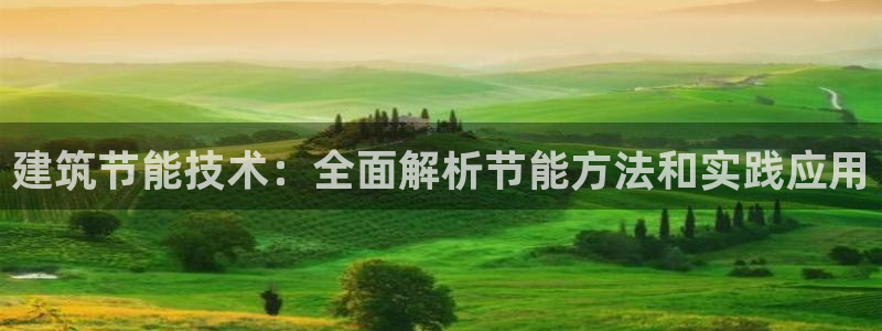 e尊国际客户端下载：建筑节能技术：全面解析节能方法和实践应用