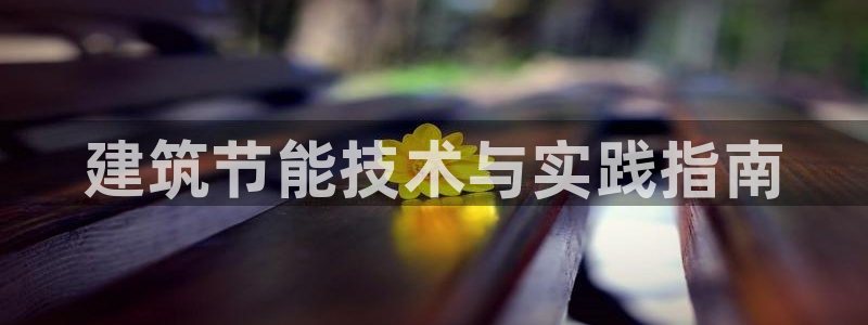 e尊国际官网·网址：建筑节能技术与实践指南