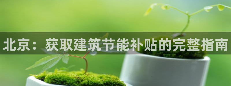 谁知道e尊国际的网址：北京：获取建筑节能补贴的完整指南